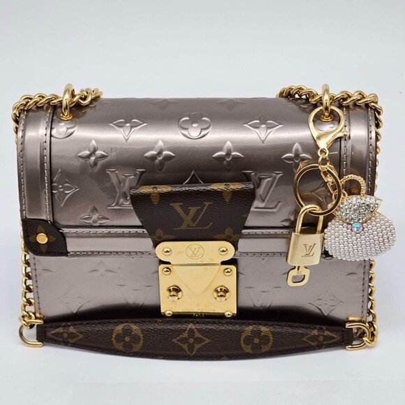 Authentic Louis Vuitton Lock & Key with unbranded Bagcharm, Keycharm, Keychain - Picture 3 of 8